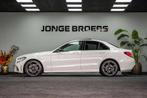 Mercedes-Benz C-klasse 180 Business Solution AMG | Panoramad, Auto's, Mercedes-Benz, Automaat, Euro 6, Lichtsensor, Wit