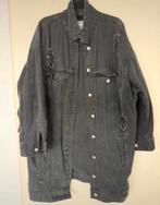 Pull & Bear Spijker jacket. Jas. Funky Donker grijs. Maat L., Ophalen of Verzenden, Zo goed als nieuw, Grijs