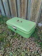 Vintage Groene Broodtrommel, Huis en Inrichting, Ophalen of Verzenden, Gebruikt