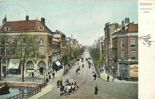 (388-215-041) Rotterdam Jonkerfrans straat, Verzamelen, Ansichtkaarten | Nederland, Zuid-Holland, Verzenden