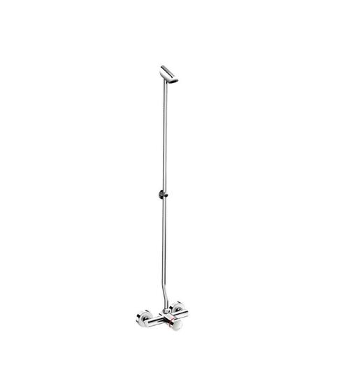 DELABIE TEMPOMIX 3 OPBOUW REGENDOUCHESET CHROOM, Doe-het-zelf en Verbouw, Sanitair, Nieuw, Kraan, Chroom, Ophalen of Verzenden