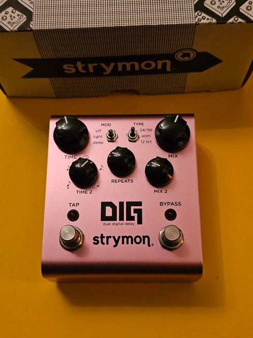 Strymon Dig dual delay, Muziek en Instrumenten, Effecten, Zo goed als nieuw, Ophalen of Verzenden