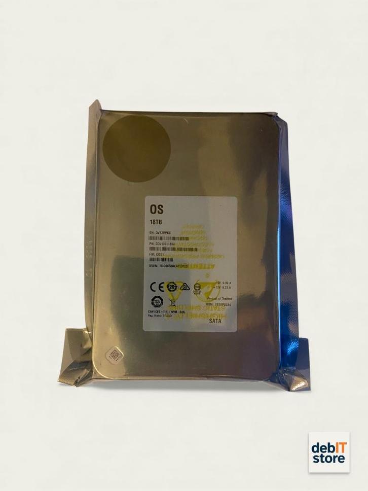 Seagate 18tb NAS - Server HDD (meerdere stuks - nieuw), Computers en Software, Harde schijven, Nieuw, Server, HDD, SATA, Ophalen of Verzenden