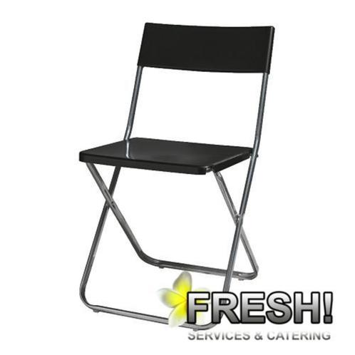 stoelen klapstoelen te huur bij Fresh!, Hobby en Vrije tijd, Feestartikelen | Verhuur, Nieuw, Ophalen