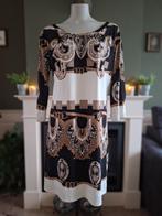 K-Design K Design crème zwart bruin jurk XL Gratis Verzenden, Kleding | Dames, Jurken, K-design, Verzenden, Zwart, Maat 46/48 (XL) of groter