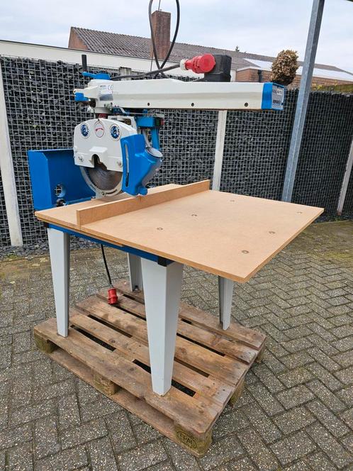 Afkortzaag  / Radiaalzaag OMGA 600P3S, Doe-het-zelf en Verbouw, Gereedschap | Zaagmachines, Zo goed als nieuw, Afkortzaag, 1200 watt of meer