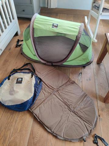 Deryan pop up tent groen reizen strand tas matras baby  beschikbaar voor biedingen