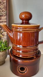 Villeroy en boch koffiepot met warmhouder, Antiek en Kunst, Ophalen of Verzenden