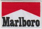 Marlboro stoffen opstrijk patch embleem #1, Verzenden, Nieuw, Auto's
