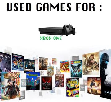 Gebruikte XBOX ONE spellen , Apart of in Lot beschikbaar voor biedingen