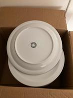 Gebaksbordjes wit, Ophalen, Zo goed als nieuw, Keramiek, Bord(en)