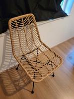 4 sklum bamboo chairs -  eetkamerstoelen, Riet of Rotan, Gebruikt, Twee, Wit