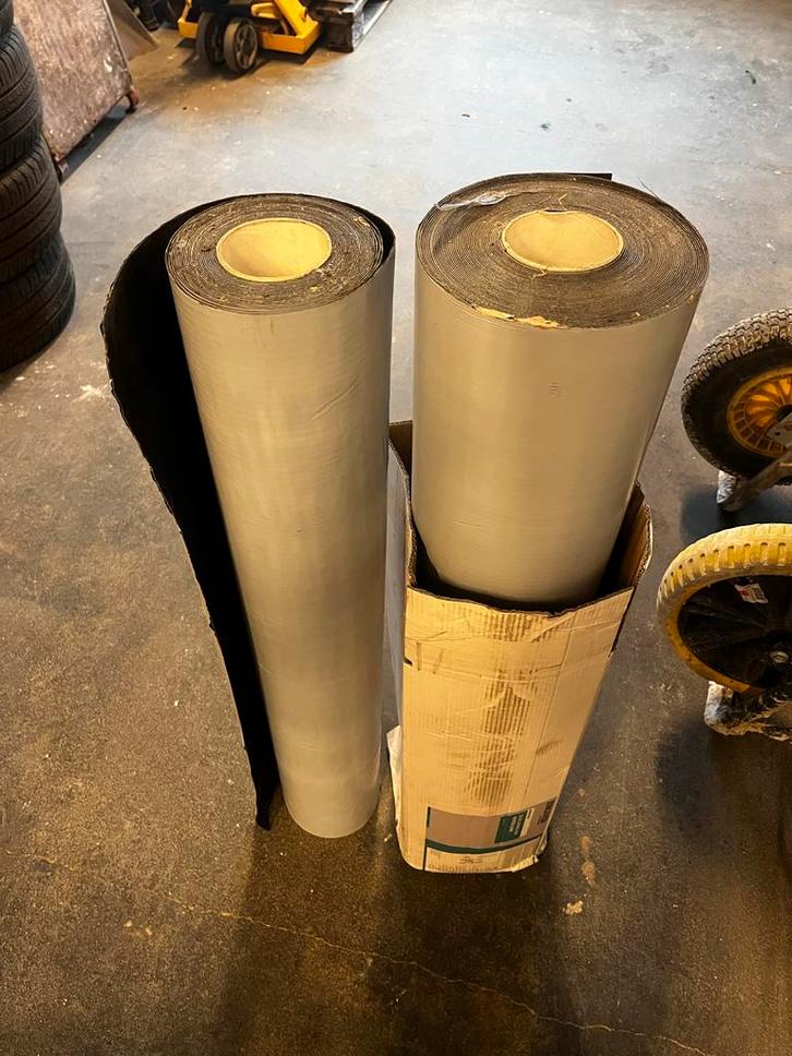 Zelfklevende EPDM Folie - 1x20m , 1x 10m, Doe-het-zelf en Verbouw, Dakpannen en Dakbedekking, Nieuw, Dakleer, Kunststof, Zwart