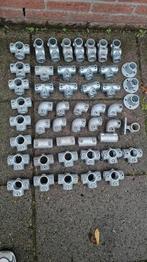Steigerbuis koppelingen voor buis 33,7 mm, Doe-het-zelf en Verbouw, Steigers, Ophalen, Zo goed als nieuw, Overige typen, Minder dan 2 meter