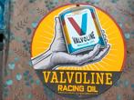 Emaille reclamebord valvoline olie, Verzamelen, Merken en Reclamevoorwerpen, Ophalen of Verzenden, Gebruikt, Reclamebord