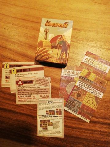 Agropolis, kaartspel  beschikbaar voor biedingen