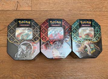 Pokémon TCG - Paldean Fates EX Tin ArtSet (3 TINS) *SEALED* beschikbaar voor biedingen