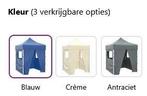 Partytent opvouwbaar inklapbaar div kleuren 2x2 GRATIS BZRGD, Tuin en Terras, Partytenten, Partytent, Minder dan 4 meter, Nieuw