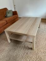 Salontafel Ikea LACK 118x78 cm wit gelazuurd eikeneffect, 50 tot 100 cm, Minder dan 50 cm, 100 tot 150 cm, Rechthoekig