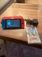 Nintendo Switch met Zelda en Skyrim, Online, Gebruikt, 1 speler, Vanaf 12 jaar