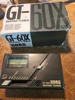 Korg GT-60X Gitaar Stemapparaat - Vintage, Ophalen of Verzenden, Gebruikt