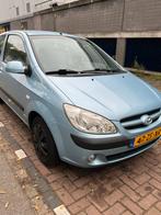 Hyundai Getz 1.4 3DRS 2008 Blauw, Auto's, Stof, Zwart, 4 cilinders, Blauw