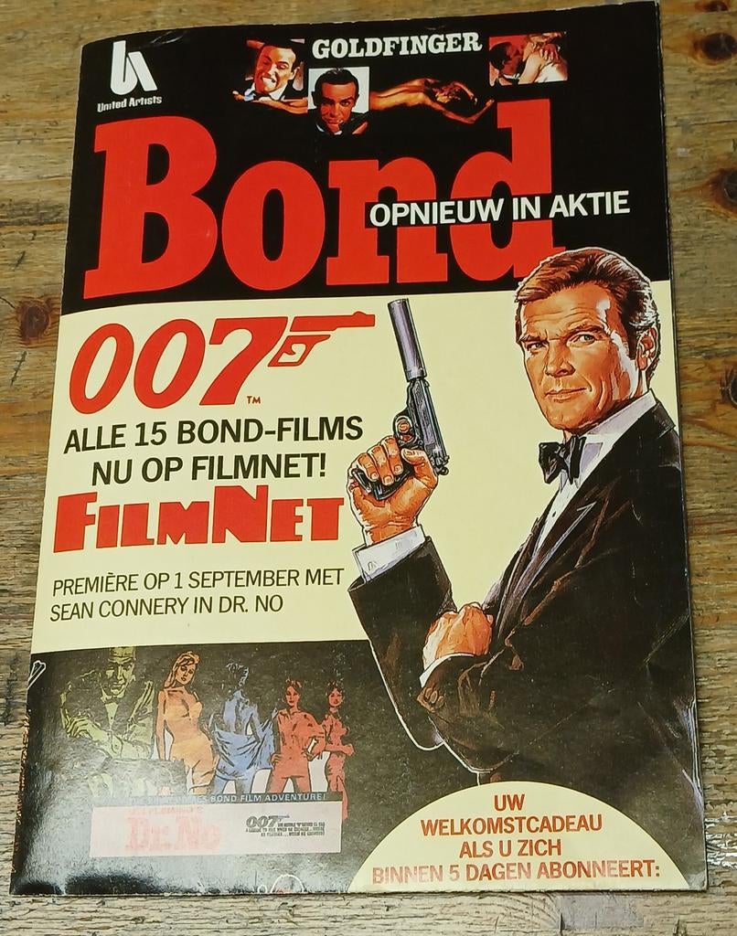 Bond 007 FilmNet POSTER Magazine, Ophalen of Verzenden