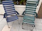 Twee crespo stoelen, Ophalen of Verzenden, Gebruikt, Campingstoel