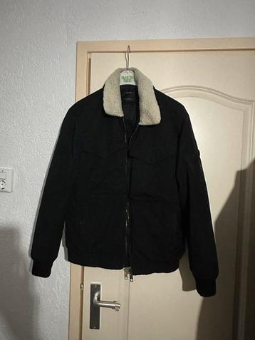 Bershka Jas - Zwart - Maat S beschikbaar voor biedingen