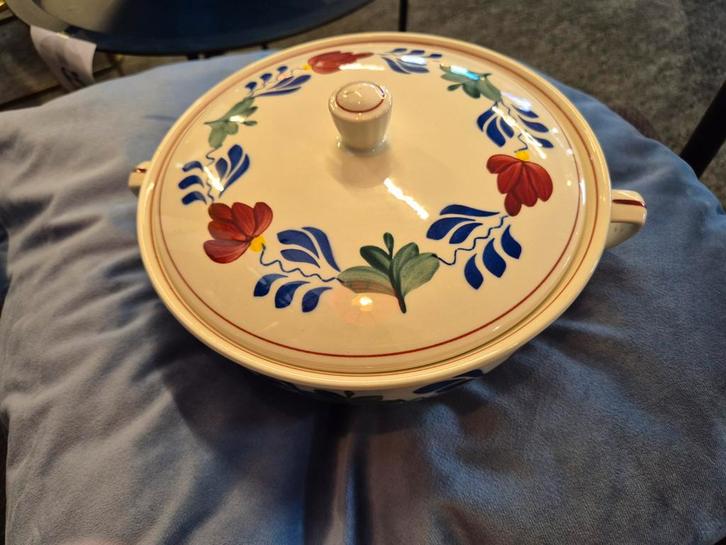 Boerenbont Terrine met Deksel, Antiek en Kunst, Antiek | Keramiek en Aardewerk, Ophalen of Verzenden