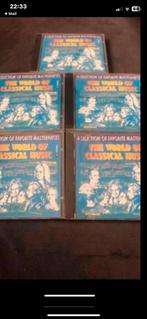 The World of Classical Music 1,2,3,4 & 5.       3+1 Gratis, Cd's en Dvd's, Cd's | Verzamelalbums, Ophalen of Verzenden, Zo goed als nieuw