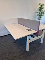 Ahrend verstelbaar duo bureau 90x180, Zakelijke goederen, Kantoor en Winkelinrichting | Kantoormeubilair en Inrichting, Werkplek
