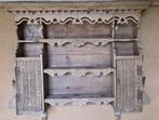 Eiken opzet kast, Ophalen, Gebruikt, 100 tot 150 cm, Eikenhout