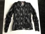Doorschijnend shirt zwart Only maat 36, Kleding | Dames, T-shirts, Only, Zwart, Ophalen of Verzenden, Lange mouw