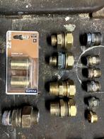 Messing snelkoppelingen / kranen / hoekstopkraan, Ophalen of Verzenden, Nieuw