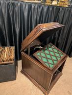 Antieke grammofoon afwijkend model. 53x45x50 diep. €335, Antiek en Kunst, Ophalen