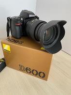 Nikon D600 fullframe digitale camera met Nikkor zoomlens, Ophalen, Gebruikt, Spiegelreflex, 4 t/m 7 keer