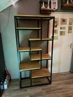 Industriële Mangohouten kast 180x90x40, Ophalen, Met plank(en), Gebruikt, 100 tot 150 cm