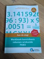 Werkboek kennisbasis rekenen-wiskunde PABO, Ophalen of Verzenden, Zo goed als nieuw