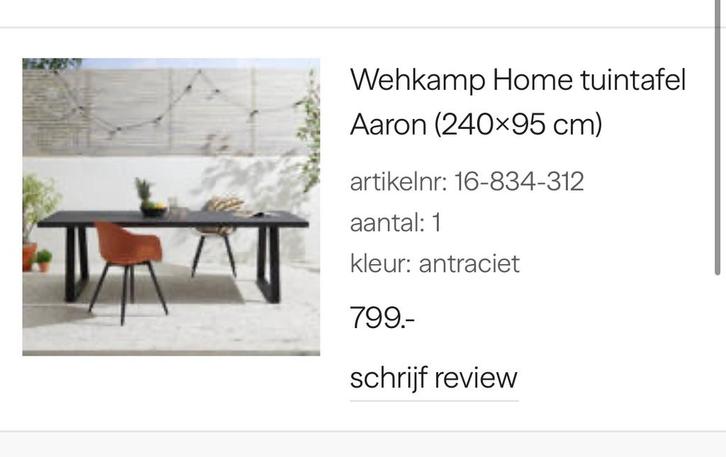 GRATIS AFHALEN tuintafel, Tuin en Terras, Tuintafels, Gebruikt, Rechthoekig, Overige materialen, Ophalen