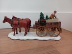 Lemax paard en wagen kerstdorp, Ophalen of Verzenden, Zo goed als nieuw