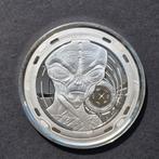 Ghana Africa Alien 1 oz 2022 (25.000 oplage), Ophalen of Verzenden, Zilver
