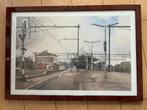 Aquarel Oude Station Hilversum, Antiek en Kunst, Kunst | Schilderijen | Klassiek, Ophalen