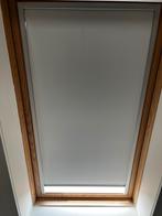 Velux verduisterend rolgordijn wit GGL M08, Gebruikt, Wit, 100 tot 150 cm, 50 tot 100 cm