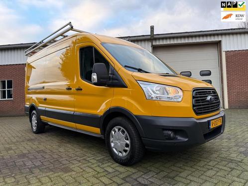Ford Transit 350 2.0 TDCI L3H2 euro 6 131pk airco cruise sto, Auto's, Bestelauto's, Bedrijf, Te koop, ABS, Airconditioning, Bluetooth