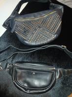 Twee zwarte heuptasjes, Ophalen of Verzenden, 11 inch of minder, Gebruikt, Schoudertas