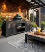 Te gekke buitenkeuken -> direct beschikbaar!! Green Egg, Ophalen of Verzenden, Nieuw, Houtskool