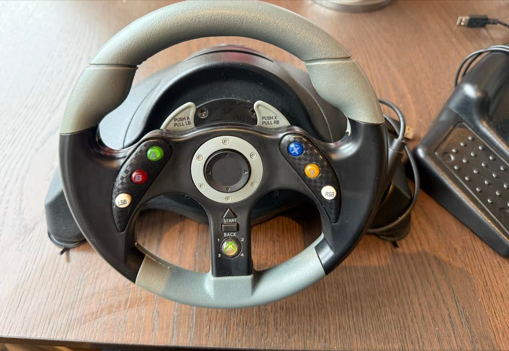 Mc2 Madcatz racing wheel, Ophalen, Gebruikt
