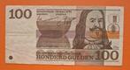 Bankbiljet 100 gulden 1970 M. de Ruyter, cat. PL103.a/122-1, Postzegels en Munten, Bankbiljetten | Nederland, Verzenden, 100 gulden