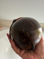 Kokosnoot tasje, Ophalen of Verzenden, Zo goed als nieuw, Bruin, Schoudertasje